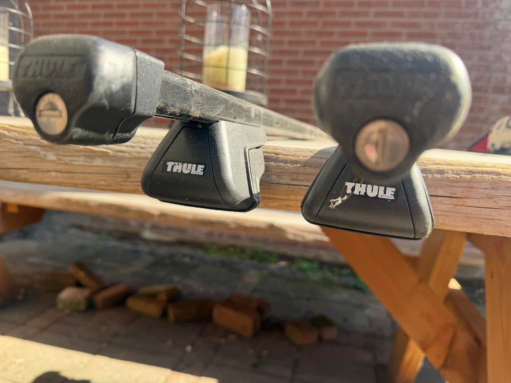 Audi a6 C6 avant dakdragers Thule., Ophalen, Zo goed als nieuw