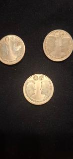 3x Zilveren 10 Euro Willem-Alexander & Máxima Huwelijksmunt, Postzegels en Munten, Munten | Nederland, Koningin Beatrix, Euro's