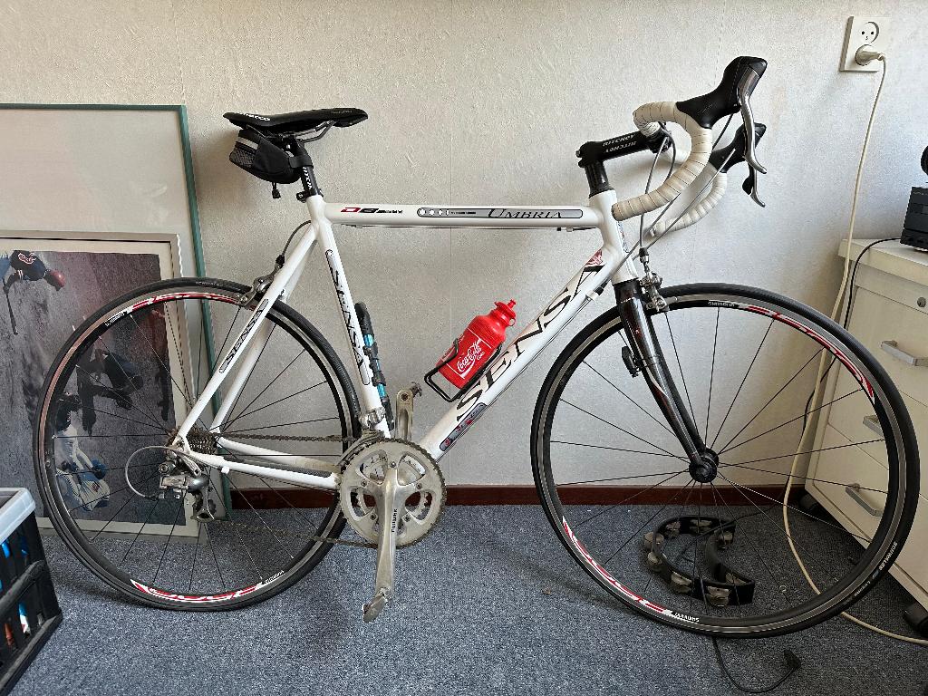 Sensa Umbria racefiets, Gebruikt, 10 tot 15 versnellingen, Aluminium, Ophalen