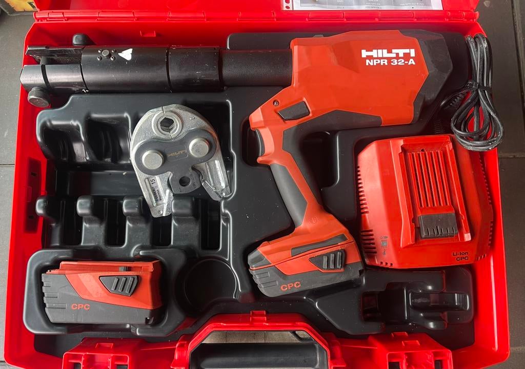 Perstang ( hilti , uponor , rems, rothenberger, Ophalen of Verzenden, Zo goed als nieuw, Douche