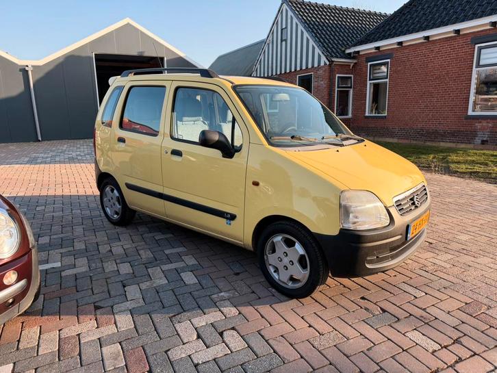 Suzuki Wagon R+ 1.3 2002, Auto's, Suzuki, Bedrijf, Wagon R+, Benzine, C, Hatchback, Handgeschakeld, Origineel Nederlands, Overige kleuren
