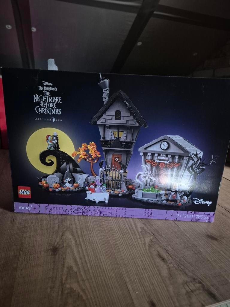 Compleet lego set 21351 Nightmare before Christmas, Ophalen, Zo goed als nieuw