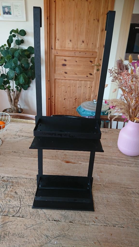 shampoo douchespul houder kan aan deur/wand gehangen worden., Ophalen, Gebruikt, Zwart, Overige typen