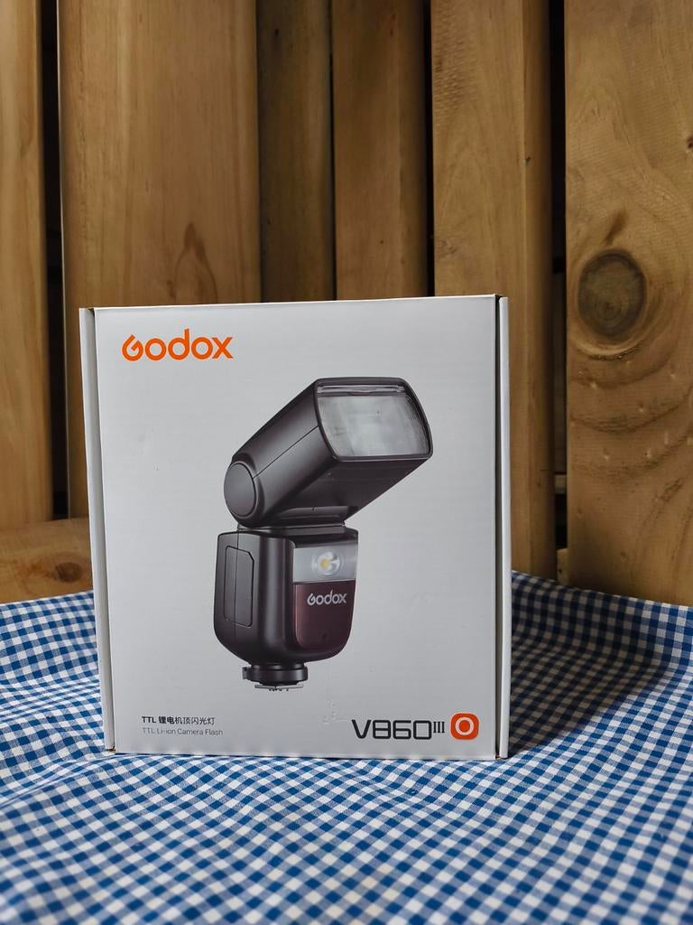 Godox Speedlite V860III TTL Li-ion Camera Flash, Ophalen of Verzenden, Nieuw, Overige merken
