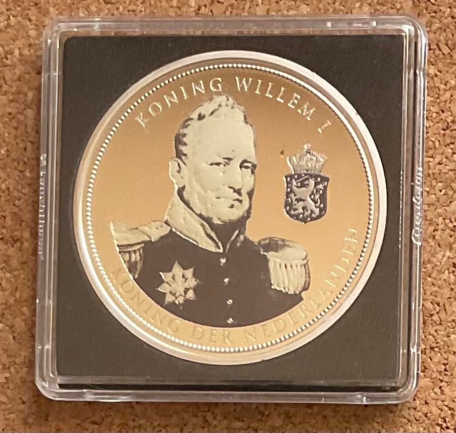 Penning - KONING WILLEM I - 1815-1840., Postzegels en Munten, Penningen en Medailles, Ophalen of Verzenden, Overige materialen