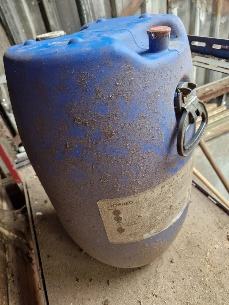 Kunststof vat, 150 liter of meer, Ophalen