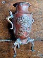 Japanse bronzen vaas, ca 1900, Ophalen of Verzenden