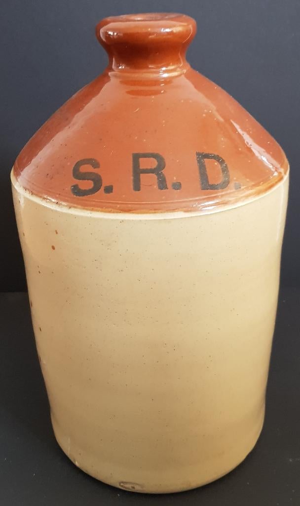 Engelse drankkruik uit WO I - S.R.D. - Adv S 154, Ophalen of Verzenden