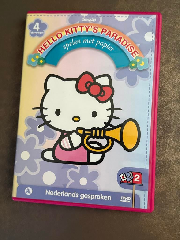 Hello Kitty's Paradise: Spelen met papier DVD, Gebruikt, Alle leeftijden, Overige genres, Ophalen of Verzenden