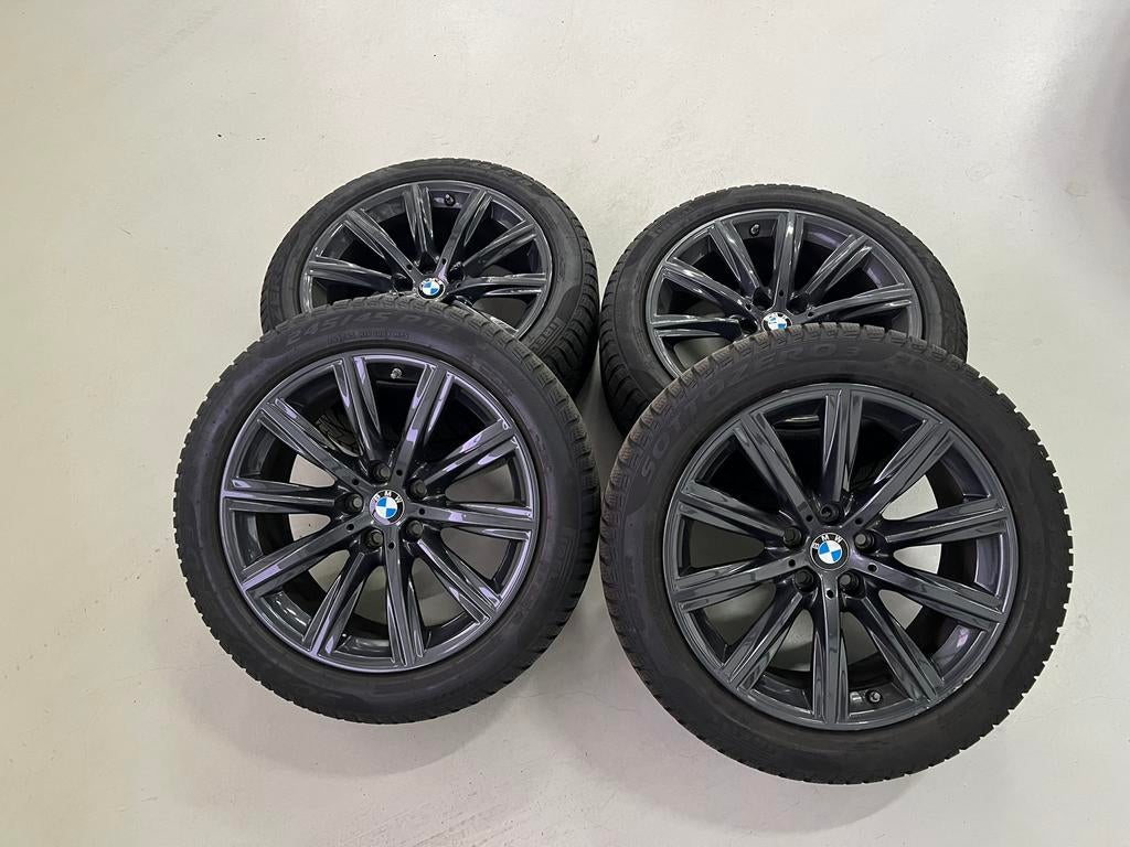 Orginele BMW 5 serie velgen 19 inch met zomerband, Banden en Velgen, Personenwagen, Zomerbanden, Ophalen