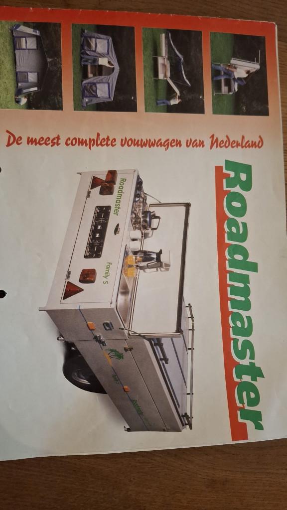 vouwwagen roadmaster family s, Overige kleuren, Aanwezig, Meer dan 6, Ophalen