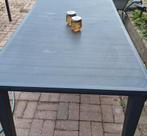 Nette antraciet tuintafel 165 x 90, Tuin en Terras, Ophalen of Verzenden