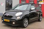Fiat 500 L 0.9 TwinAir Lounge, 1/2 Leder, Pdc, Pano dak, Gebruikt, Euro 6, Leder en Stof, Zwart