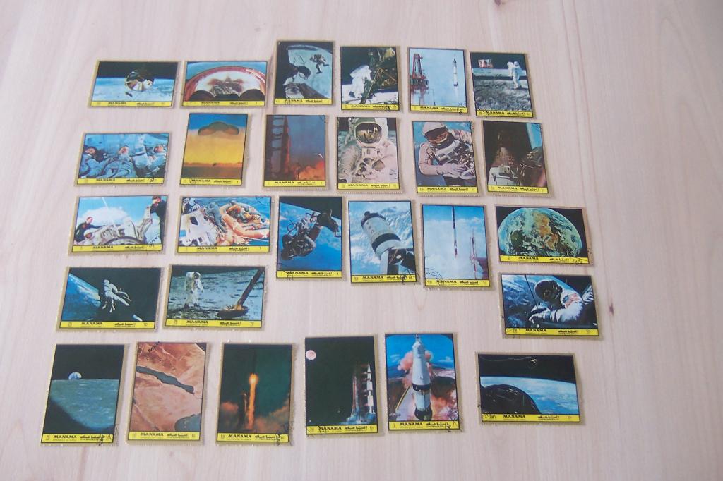 Ruimtevaart Kavel Manama, gestempeld. (7)., Postzegels en Munten, Postzegels | Thematische zegels, Ophalen of Verzenden, Gestempeld