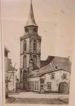 Ets van de kerktoren te Winterswijk (59/200) C.M. vd Woerd, Ophalen of Verzenden