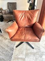 Leren fauteuils in goede staat, Ophalen of Verzenden, Zo goed als nieuw, Leer, 75 tot 100 cm