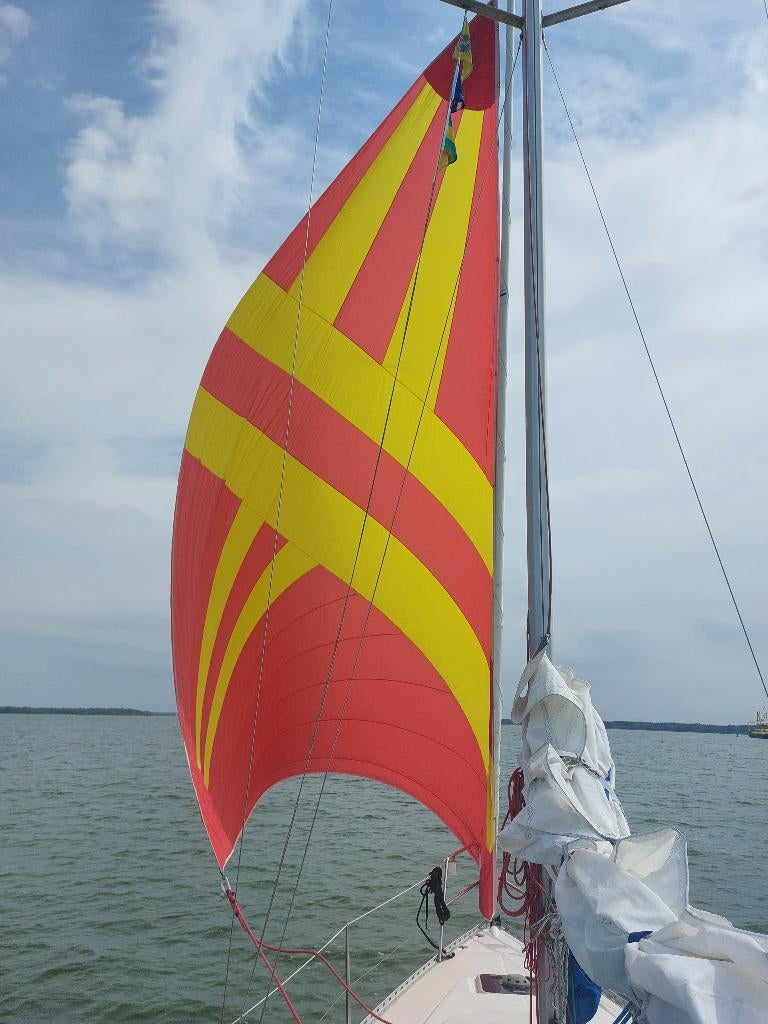 zeil halfwinder code zero, Ophalen, 6 meter of meer, Gebruikt, Minder dan 15 m²