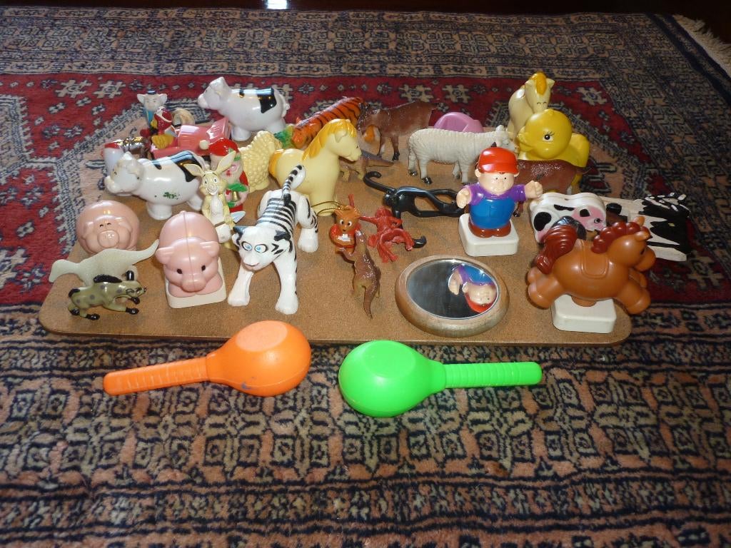 Leuke plastic boerderijdieren , poppetje in goede staat, Ophalen of Verzenden, Zo goed als nieuw