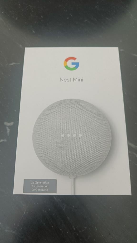 Google Nest Mini 2e generatie, Audio, Tv en Foto, Luidsprekers, Ophalen of Verzenden, Minder dan 60 watt, Overige typen, Overige merken