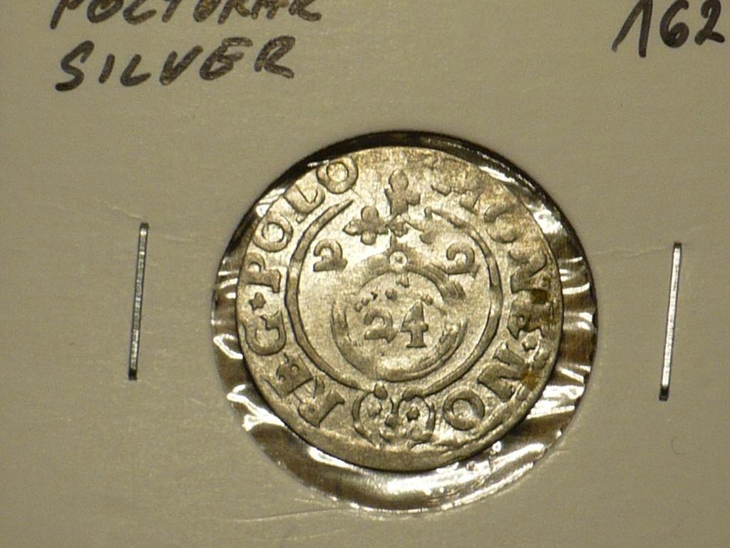 Mooi zilveren 1/24 Thaler 1622, Sigismund III. Top kwaliteit, Ophalen of Verzenden, Polen, Losse munt, Zilver