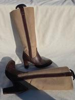 Scapa laarzen maat 38 - Bruin leer en canvas, Hoge laarzen, Scapa, Bruin, Ophalen of Verzenden