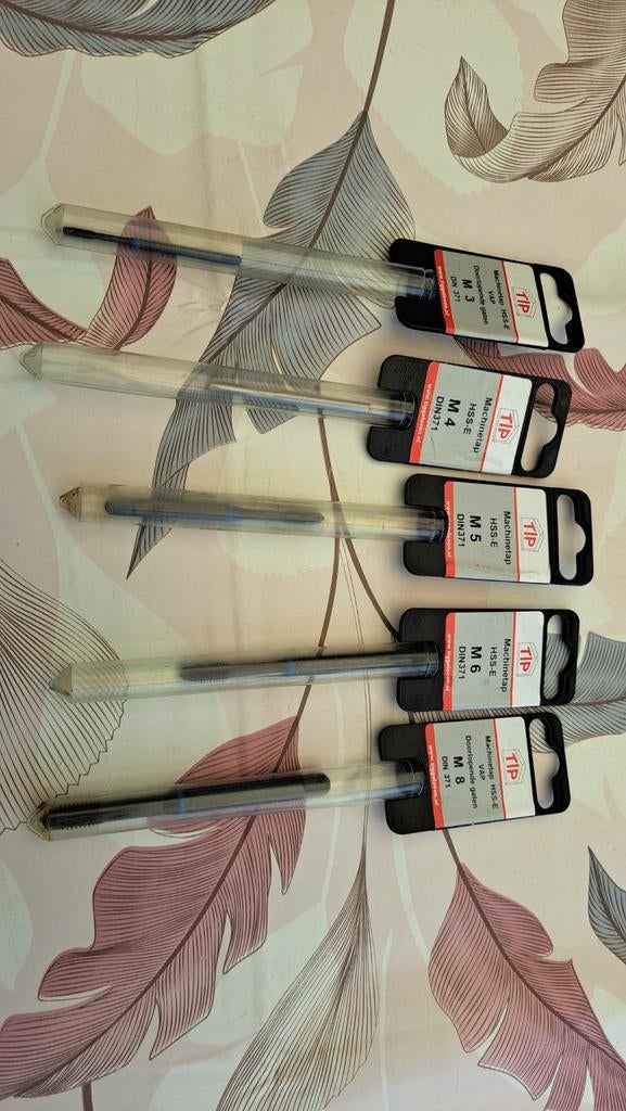 Diverse machine tappen, Ophalen of Verzenden