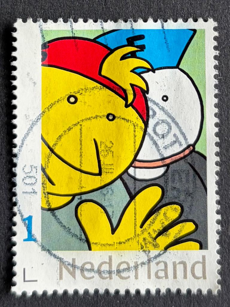 Persoonlijke postzegel 2018 Fokke en Sukke, Postzegels en Munten, Postzegels | Nederland, Ophalen of Verzenden, Na 1940, Gestempeld