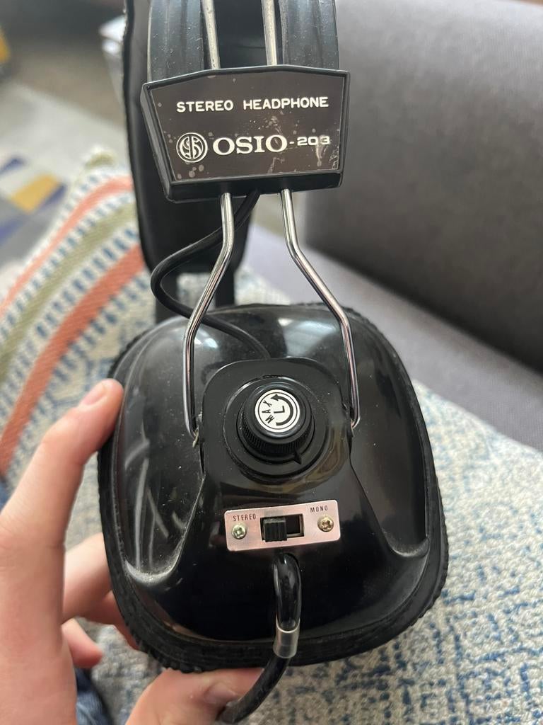Stereo Headphone Osio - 203, Ophalen of Verzenden, Gebruikt