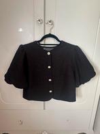 Nieuwe Zwarte Korte Blazer met Gouden Parel Knopen - Primark, Maat 38/40 (M), Zwart, Nieuw, Ophalen of Verzenden