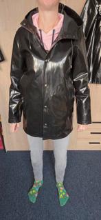 Stutterheim Stockholm glimmende pvc rubberen opal regenjas, Caravans en Kamperen, Ophalen of Verzenden, Zo goed als nieuw, Regenjas