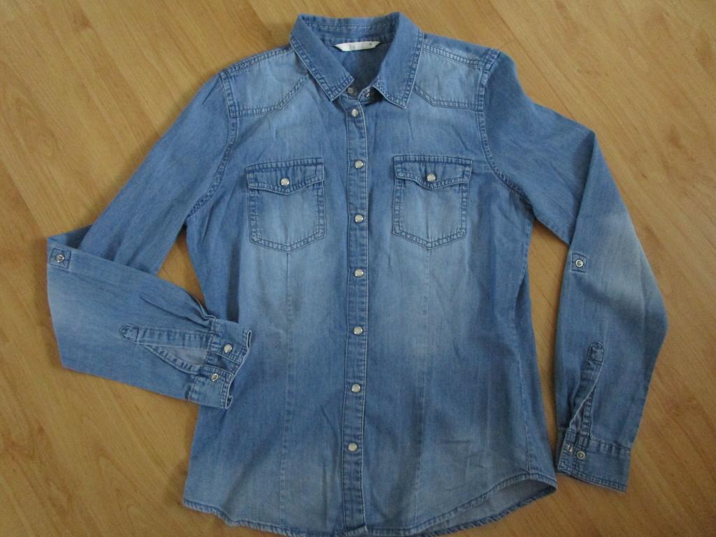 Only - spijkerblousje maat 36, Only, Blauw, Ophalen of Verzenden, Zo goed als nieuw