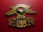 Harley Davidson moto embleem, Verzenden, Gebruikt