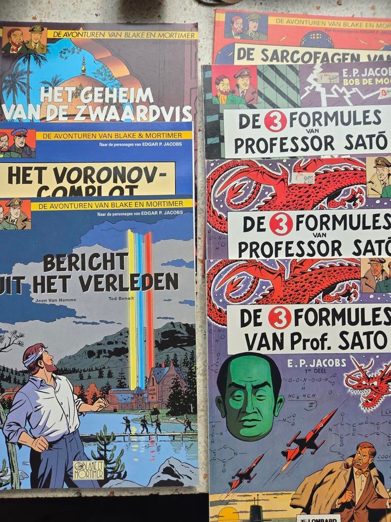 Blake en Mortimer-19 albums, Complete serie of reeks, Verzenden, Zo goed als nieuw
