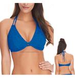 Sundance Beugelloze Halter bikini-top Bikinitop Kobalt 32-FF, Blauw, Nieuw, Ophalen of Verzenden, H