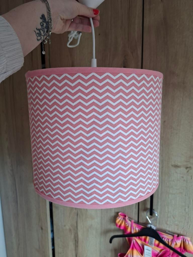 Kinder hang lamp, Ophalen of Verzenden, Zo goed als nieuw, Overige kleuren, Rond
