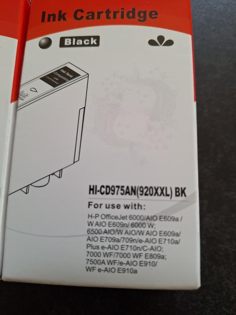 Inkt cartridges compatible HP 920, Ophalen of Verzenden, Nieuw