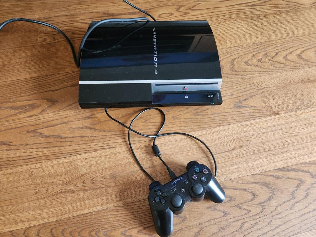 Ps3 80GB met GTA V disk, Ophalen, Phat, 80 GB, Met 1 controller