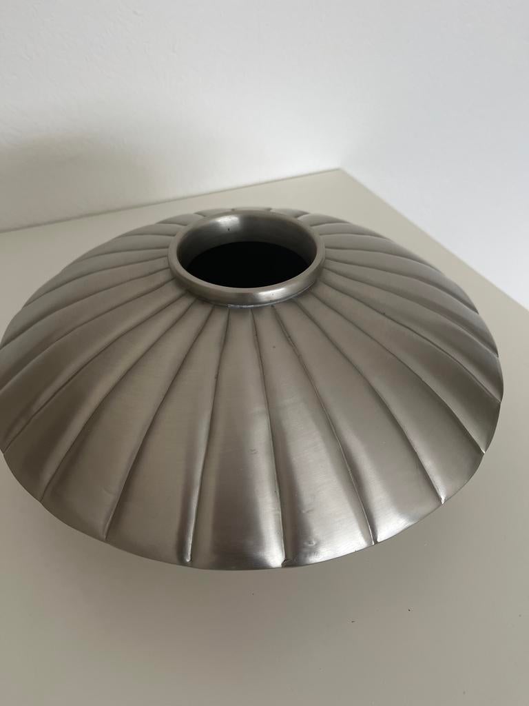Modern Aluminium Design Object - Zilverkleurig, 25x40cm, Ophalen of Verzenden
