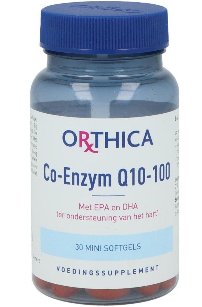 5x Co-Enzym Q10-100 Orthica, Ophalen of Verzenden, Nieuw, Overige typen