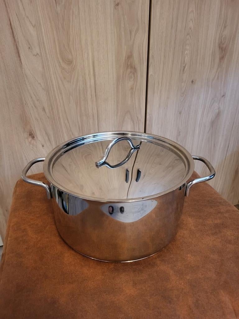 Bk pan, Ophalen of Verzenden, Zo goed als nieuw, Rvs, Kookpan of Snelkookpan