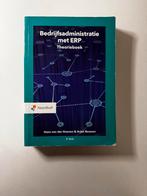 Bedrijfsadministratie met ERP - Theorieboek, Ophalen of Verzenden, Beta, Zo goed als nieuw, HBO