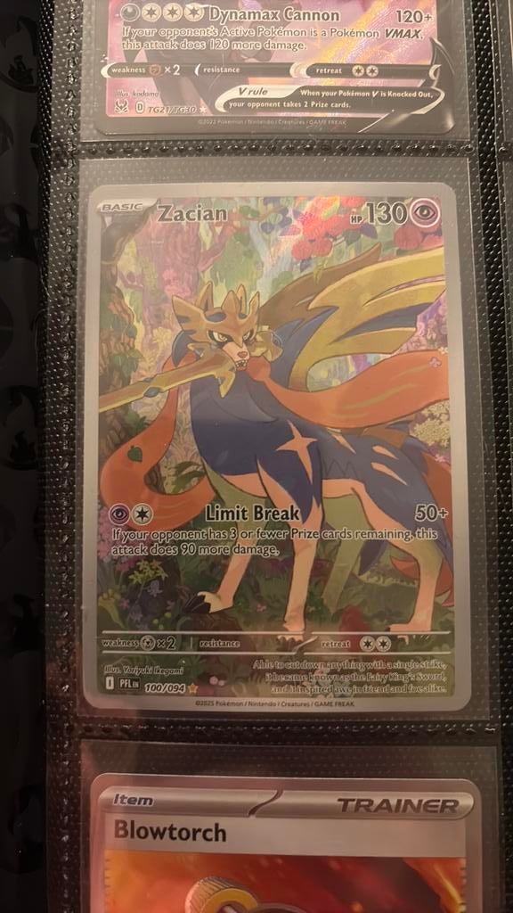 Zacian 100/094, Ophalen of Verzenden, Zo goed als nieuw
