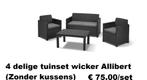 Diverse tuinset, tuintafels, tuinstoelen zie beschrijving, Ophalen, Gebruikt, Allibert, hartman, Jardin, Pure collection, .