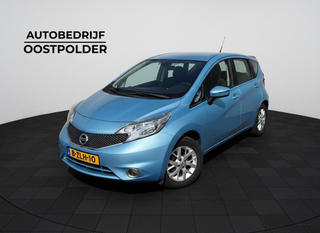 Nissan Note 1.2 Connect Edition, Auto's, Nissan, Euro 5, Stof, Zwart, Blauw