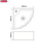 SALE! Horska 32, glans wit, toiletfontein hoek, wastafel, Ophalen of Verzenden, Nieuw