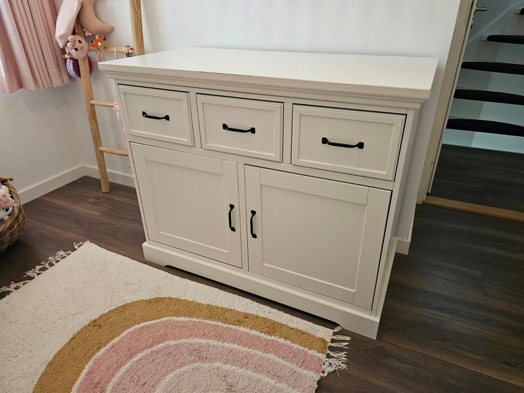Kidsmill Savigno Commode Wit - Ruime Opbergruimte, Ophalen, Gebruikt, 50 tot 70 cm, 100 cm of meer