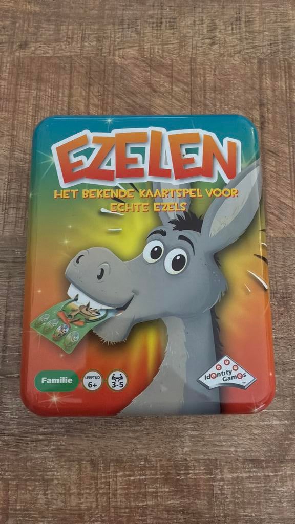 Kaartspel Ezelen, Hobby en Vrije tijd, Gezelschapsspellen | Kaartspellen, Ophalen, Zo goed als nieuw