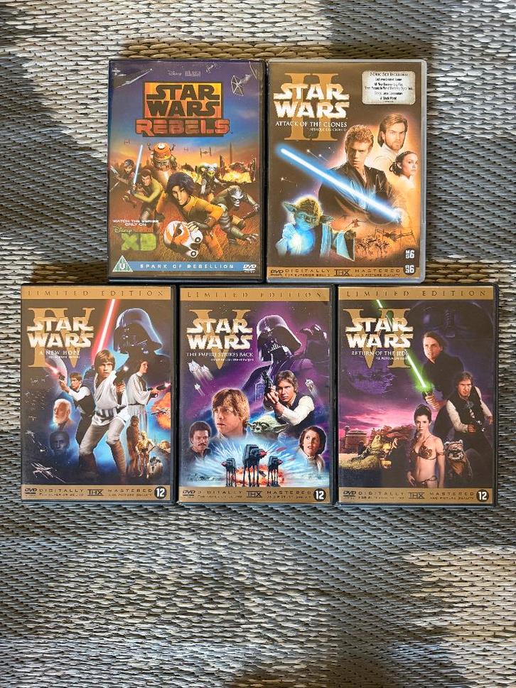Star wars dvd, Cd's en Dvd's, Dvd's | Science Fiction en Fantasy, Zo goed als nieuw, Science Fiction, Vanaf 12 jaar, Ophalen of Verzenden