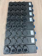 Keraf stekkerdoos Stagebox Powercon, Muziek en Instrumenten, Kabels en Stekkers, Ophalen of Verzenden, Zo goed als nieuw, Apparatuur