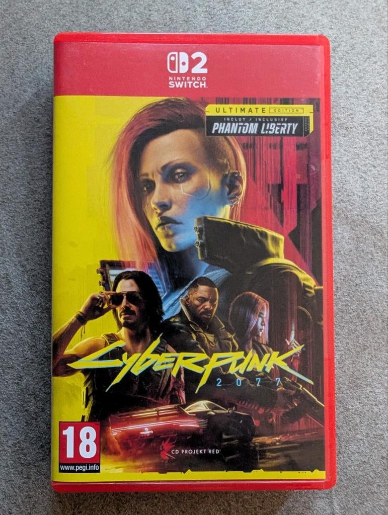 Switch 2 - Cyberpunk 2077: Ultimate Edition, Spelcomputers en Games, Avontuur en Actie, Vanaf 18 jaar, 1 speler, Ophalen of Verzenden